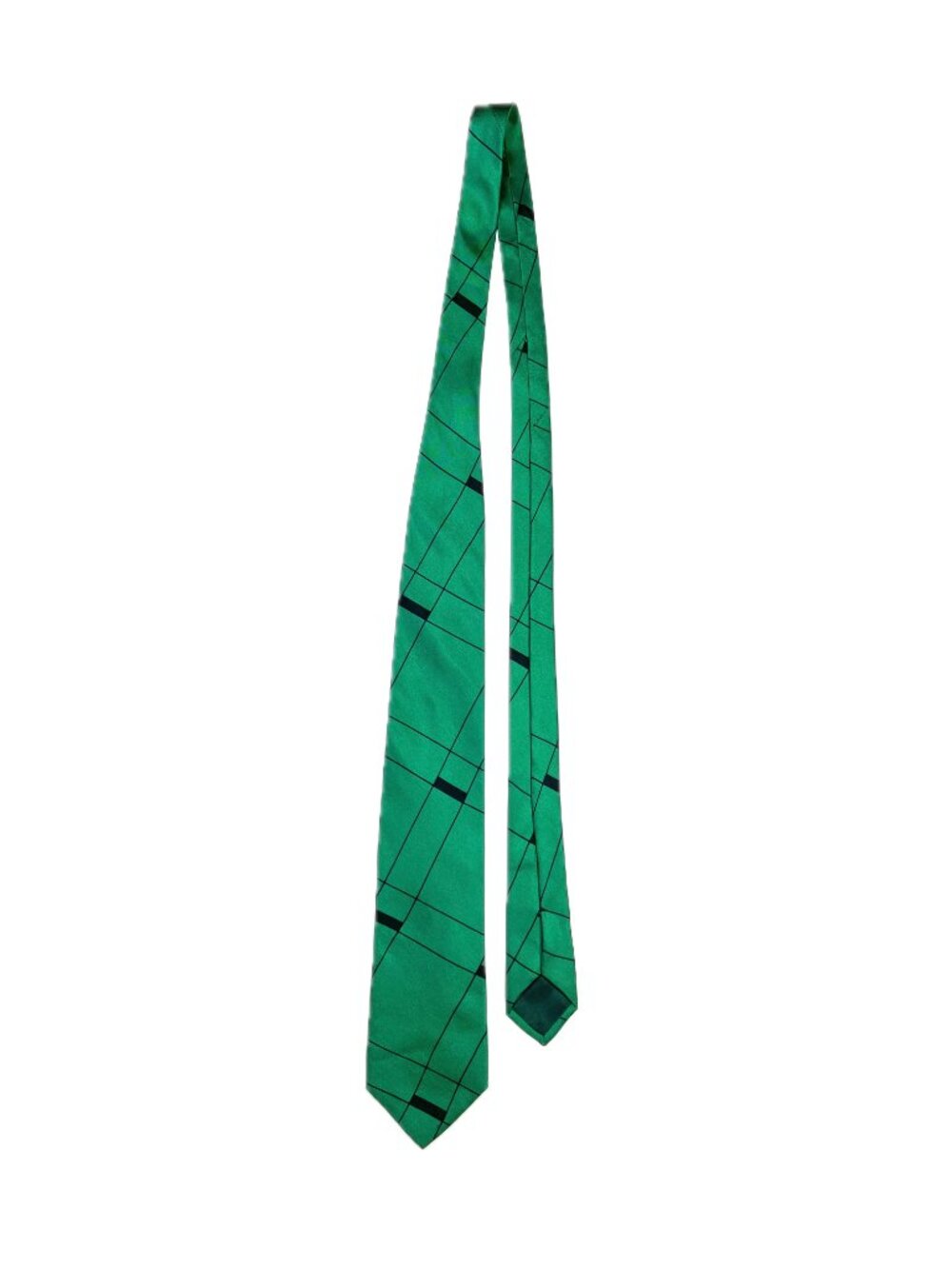 Vintage Emporio Armani Necktie Green 56" Long